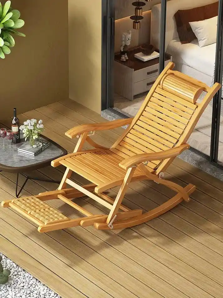 我是不是老了,想买这些玩意了 .竹躺椅有许多优点,包括以下几 - 抖音