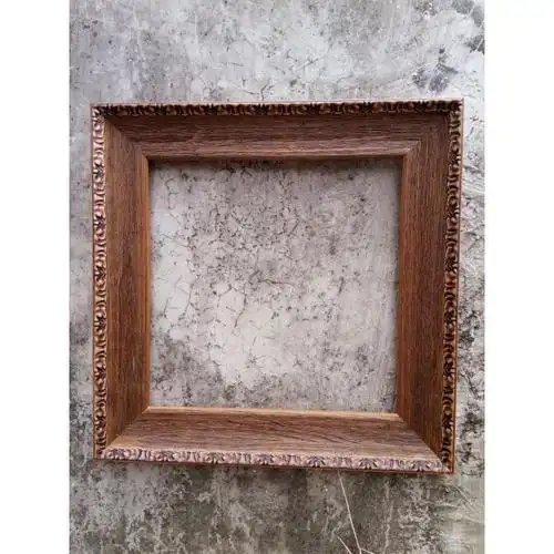 复古实木油画框装裱画框定制4050608090相框定制镜子框定做拼图框