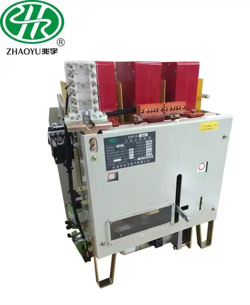 浙江兆宇万能式断路器dw15-1600a万能式/框架式断路器