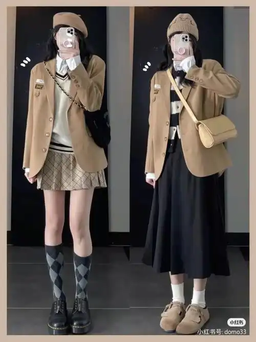 学生党必看丨27套美式校园风穿搭甜美随性又舒适绝了