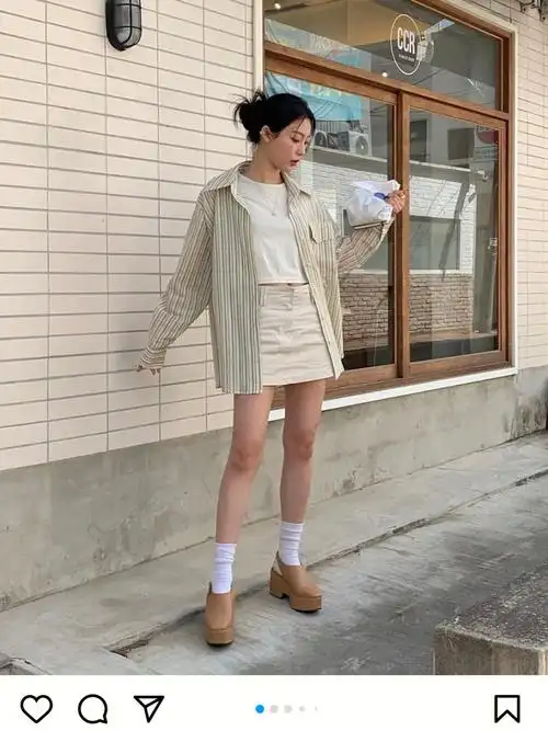 韩国ins博主春夏出街穿搭分享