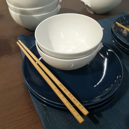 饭碗宜家ikea365陶瓷瓷碗弧线线型白色米饭碗