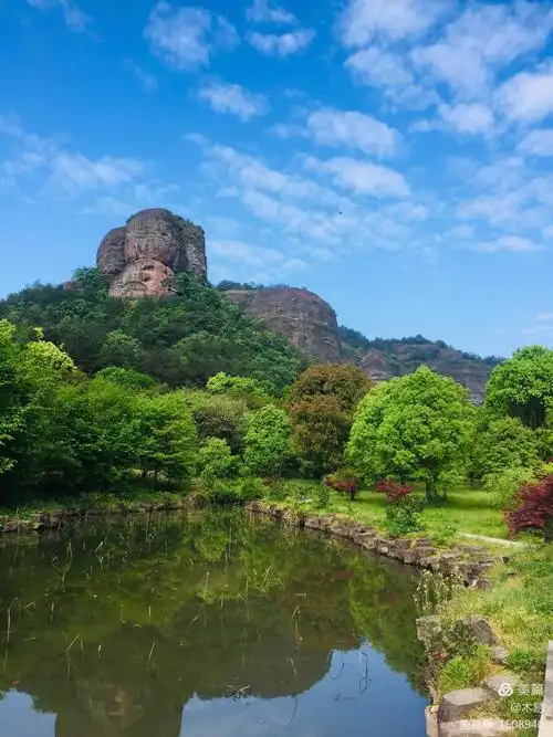 浙江金华永康方岩风景区