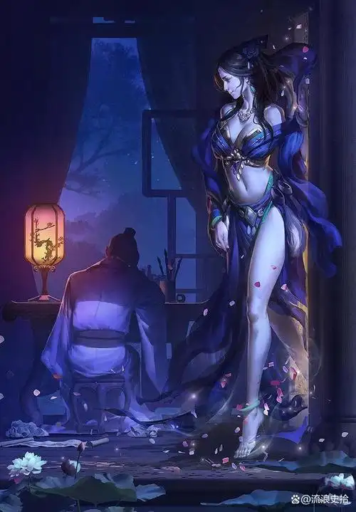 但如果是有才华却不得志的男子进入它本体所在的院子的话,它就会在