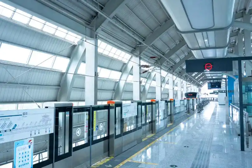 成都轨道交通18号线福田站正式开启运营服务