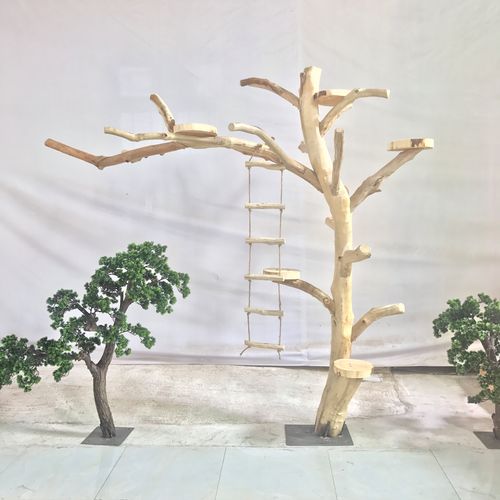 大型仿真室内装饰创意餐厅枯树树木假人造型树干仿真绿植