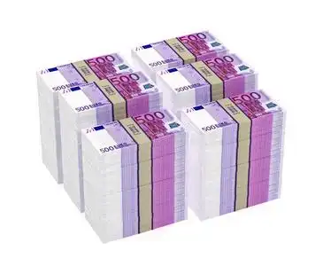 什锦欧元钞票图片