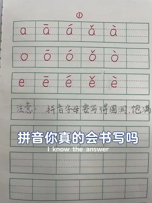 谁说只有汉字要注意笔顺拼音也必须要
