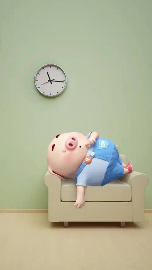 卡通网红猪头像_网红猪图片卡通可爱图片