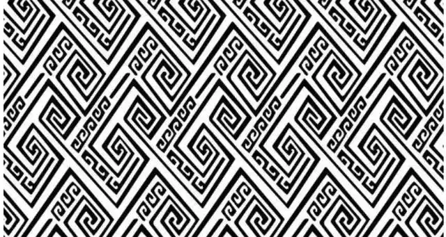 回字纹又称回形纹,它是中国传统的吉祥图案,寓意源远流长,生生不息