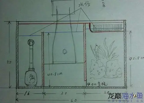 求大神带眼 侧滤这样设计 能否稳定第二格水位?