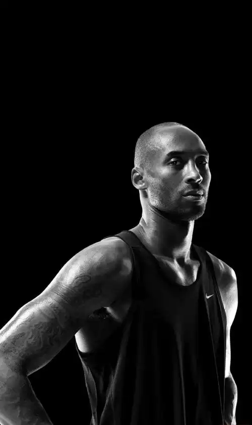 一组科比的黑白写真!#科比##nba吐槽大会