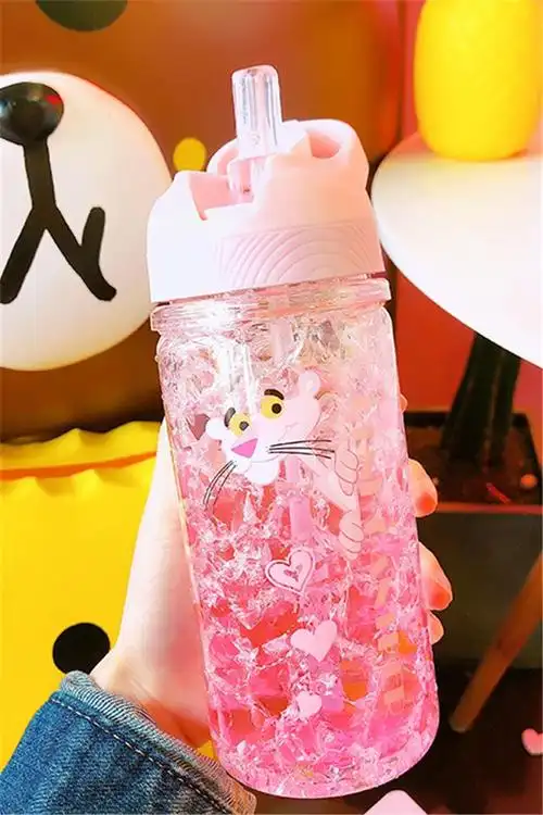 水杯女塑料便携