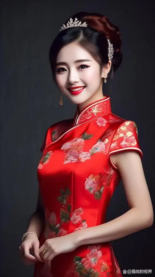 中式新娘妆是中国传统文化的一种体现,它融合了中华文化的精髓,展现了