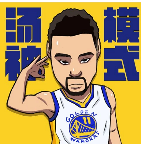 nba情头库里汤普森水花兄弟情侣头像