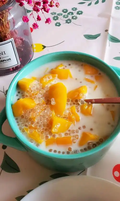 芒果西米露的做法