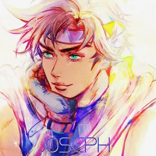 jojo乔瑟夫·乔斯达帅气头像图片