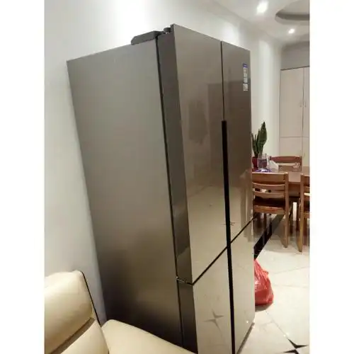海尔(haier)bcd-460wdgz 460升十字风冷对开门冰箱 彩晶玻璃 变频一级