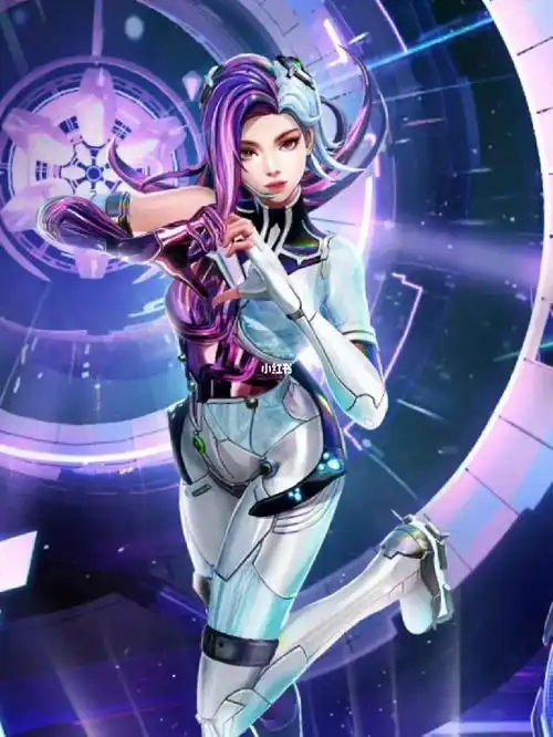 漫威超级战争 冰月花雪 ai绘画