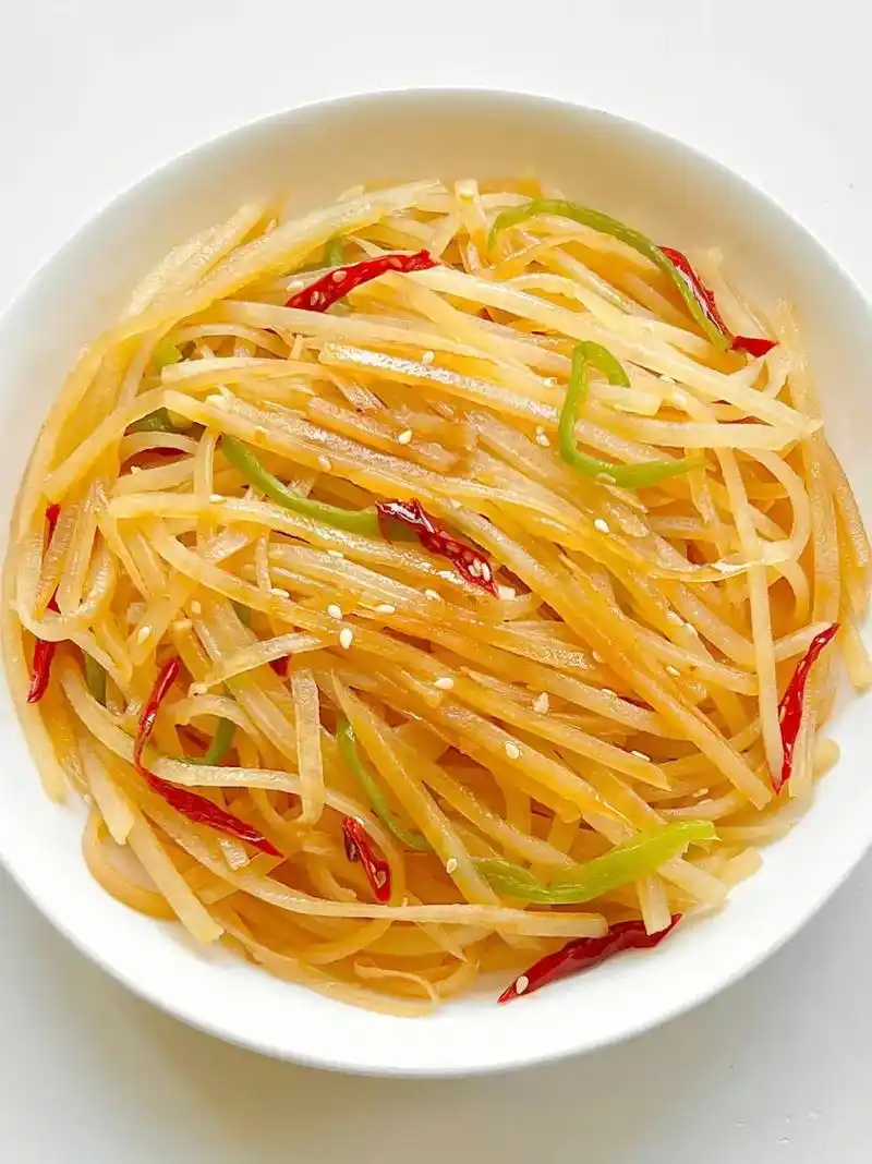 传下去以后夏天土豆丝都这么吃