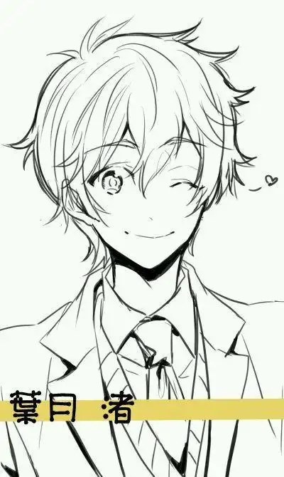 简笔画 手绘 素描 线稿 400670 竖版 竖屏简笔画 手绘 女生 动漫 卡通