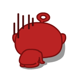 乖巧宝宝天线宝宝蹲在角落qq表情包gif图表情