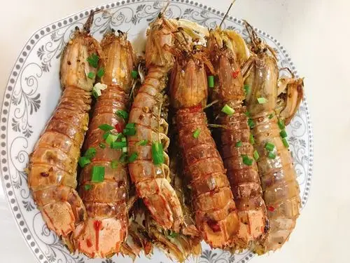 爱吃土豆的猫咪做的椒盐皮皮虾