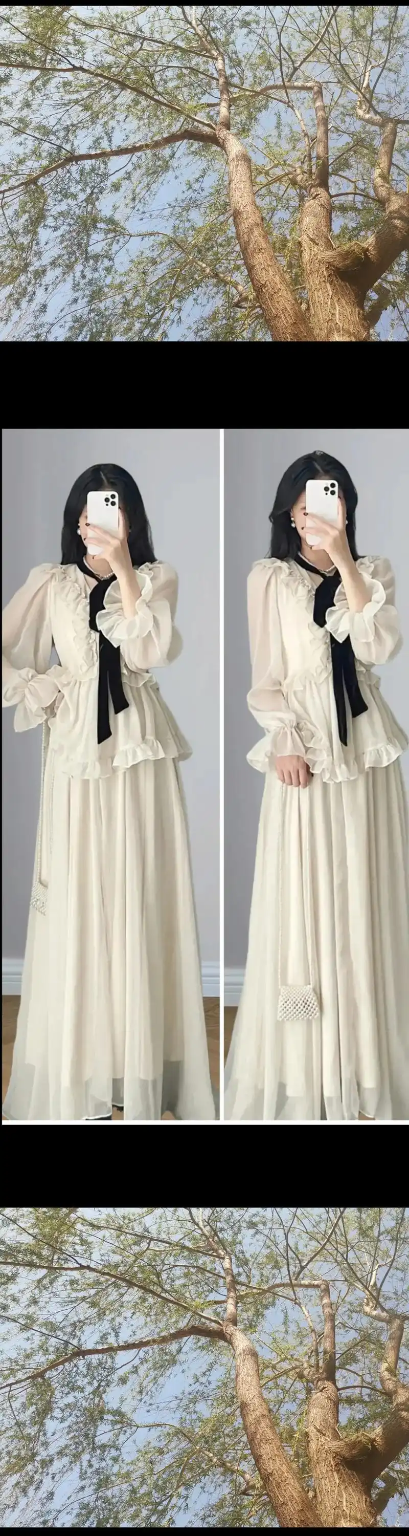 法式宫廷风连衣裙