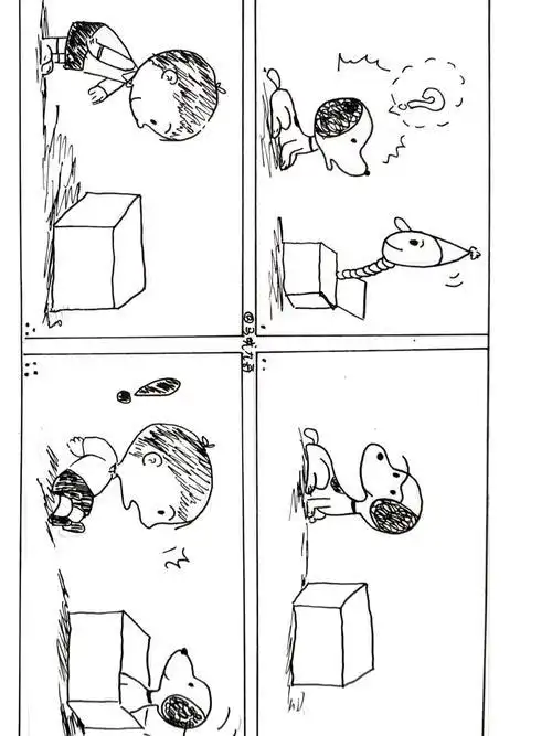 用叙事式完成一个故事简笔画