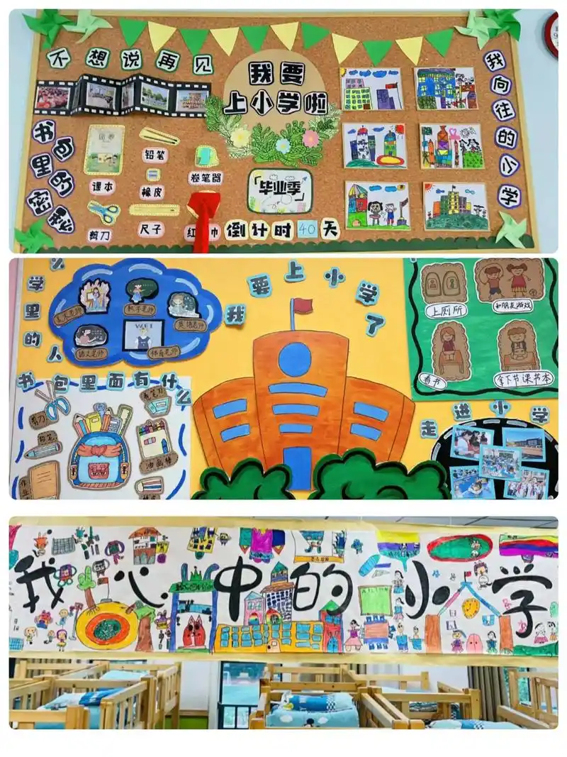 幼小衔接环创主题墙 #幼儿园幼小