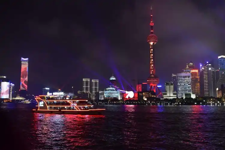 上海东方明珠夜景