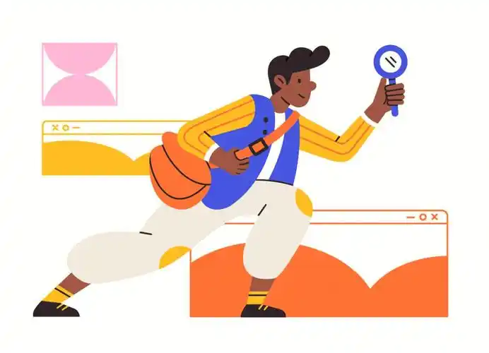 视传考研扁平化人物素材分享