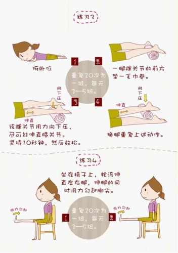 退行性膝关节炎的康复锻炼