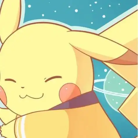 qq萌系皮卡丘情侣头像一对