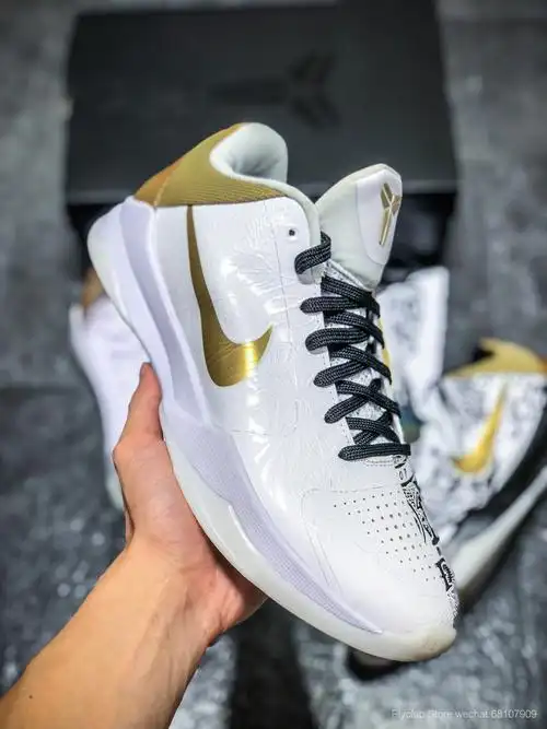 纯原版本 nike zoom kobe 5 科比5代 男子实战篮球鞋 ct8014-100 鸳鸯