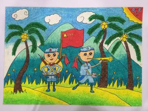 椰林冲锋_琼海市纪念中国人民解放军建军90周年暨椰子寨战斗90周年