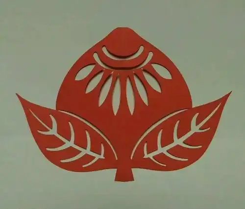 对称剪纸作品图片