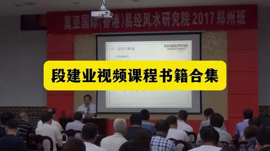 【实战详解】段建业盲派命理高级教材视频