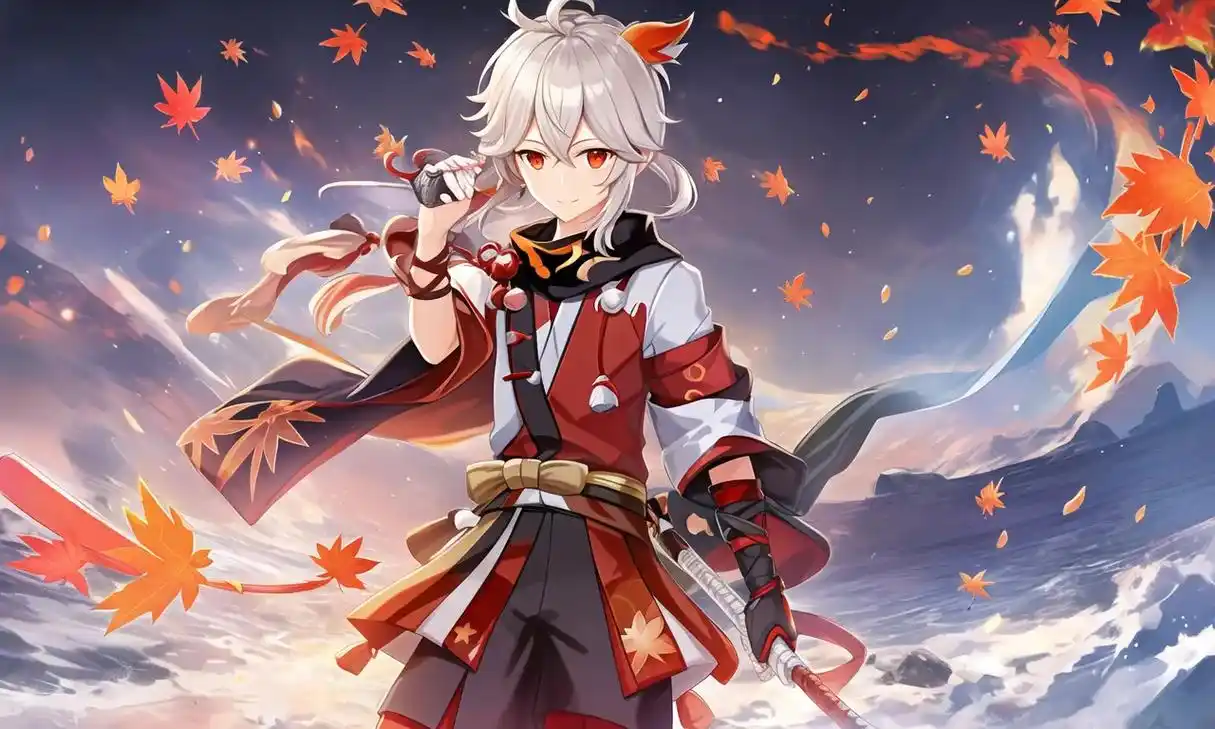 枫原万叶 #原神 #原神壁纸 #二次元 #虚空鼓动劫火高扬 - 抖音