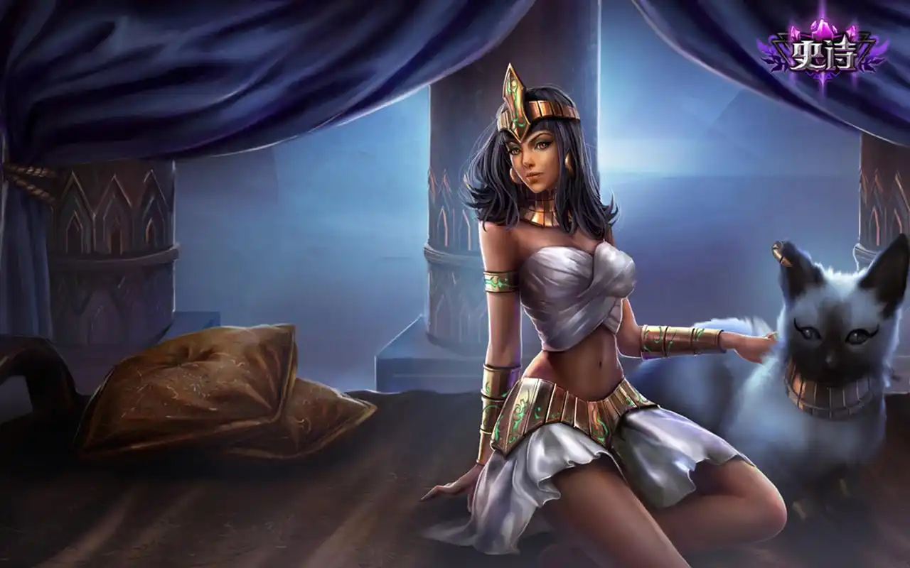 英雄联盟lol狂野女猎手奈德丽高清图片桌面壁纸