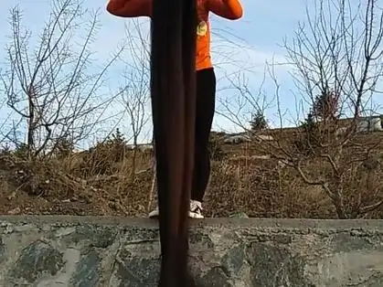 超长发#长发拖地#大辫子