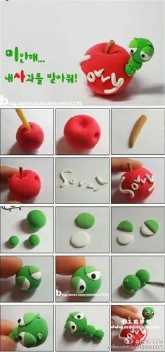 超萌超轻粘土教程