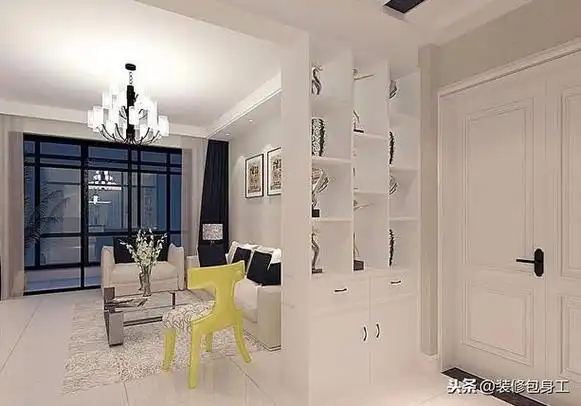 博古架效果图,博古架隔断摆放方法是什么?