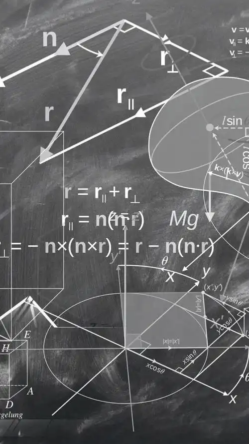 手机壁纸 黑板 习题 草稿