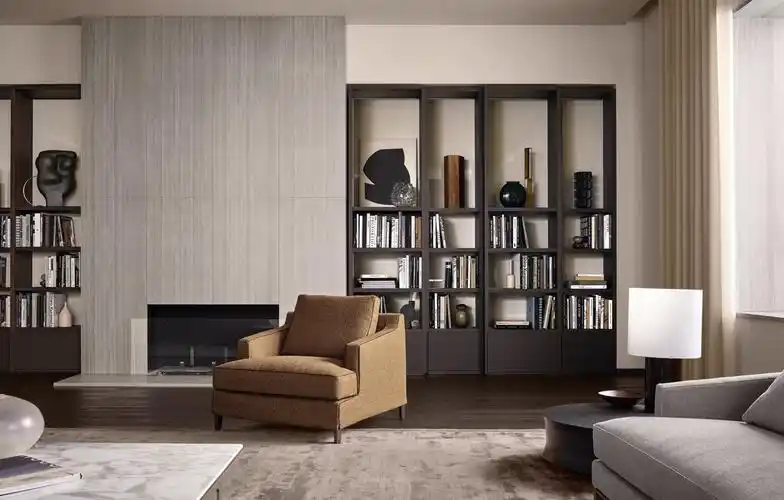 简约现代家具poliform框酒店别墅私宅客厅布艺多人沙发