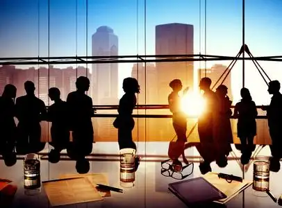 亚洲高端商务人群图片