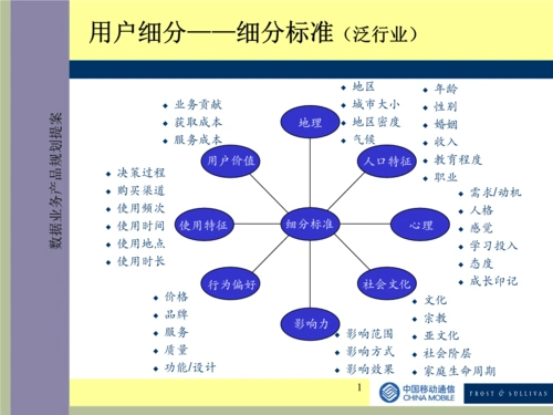 移动数据业务用户细分及需求特征研究-2009.ppt