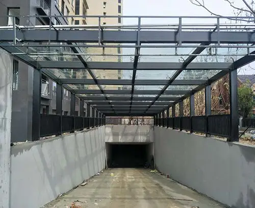 悬挑钢结构雨棚-安徽钢结构雨棚-合肥留雅铁艺装饰(查看)