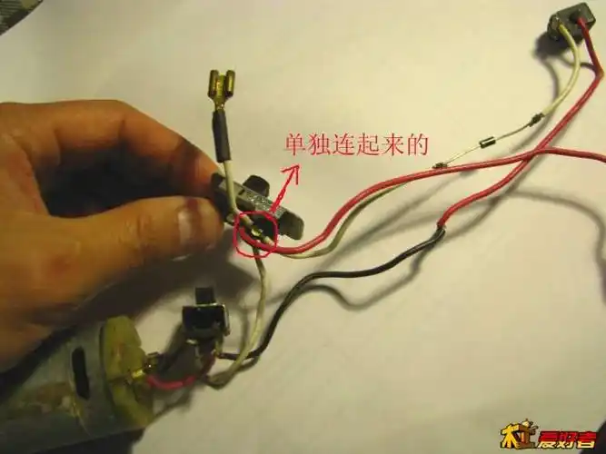 牧田850瓦手电钻 6305_接线图分享