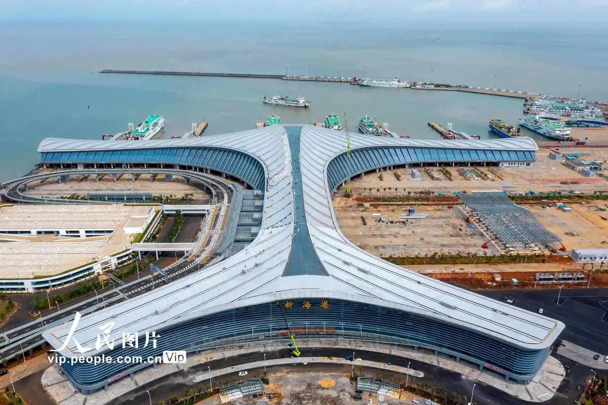 海南海口新海港综合交通枢纽站项目有序推进
